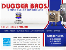 Tablet Screenshot of duggerbrothers.com